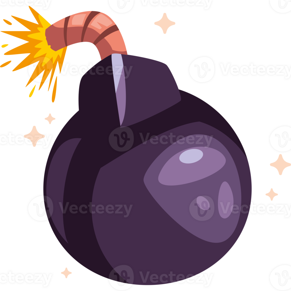game item bomb isolated illustration png