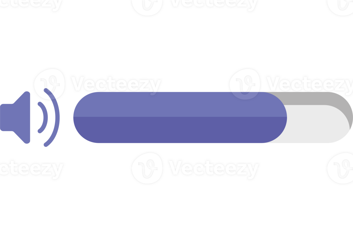 ui ux element volume down illustration isolated png