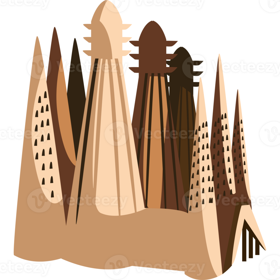 basilica of the holy family architecture isolated png