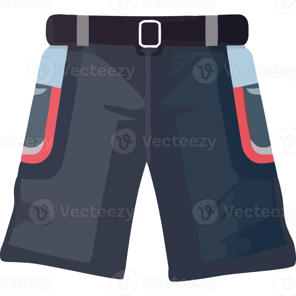 Blue shorts icon design png