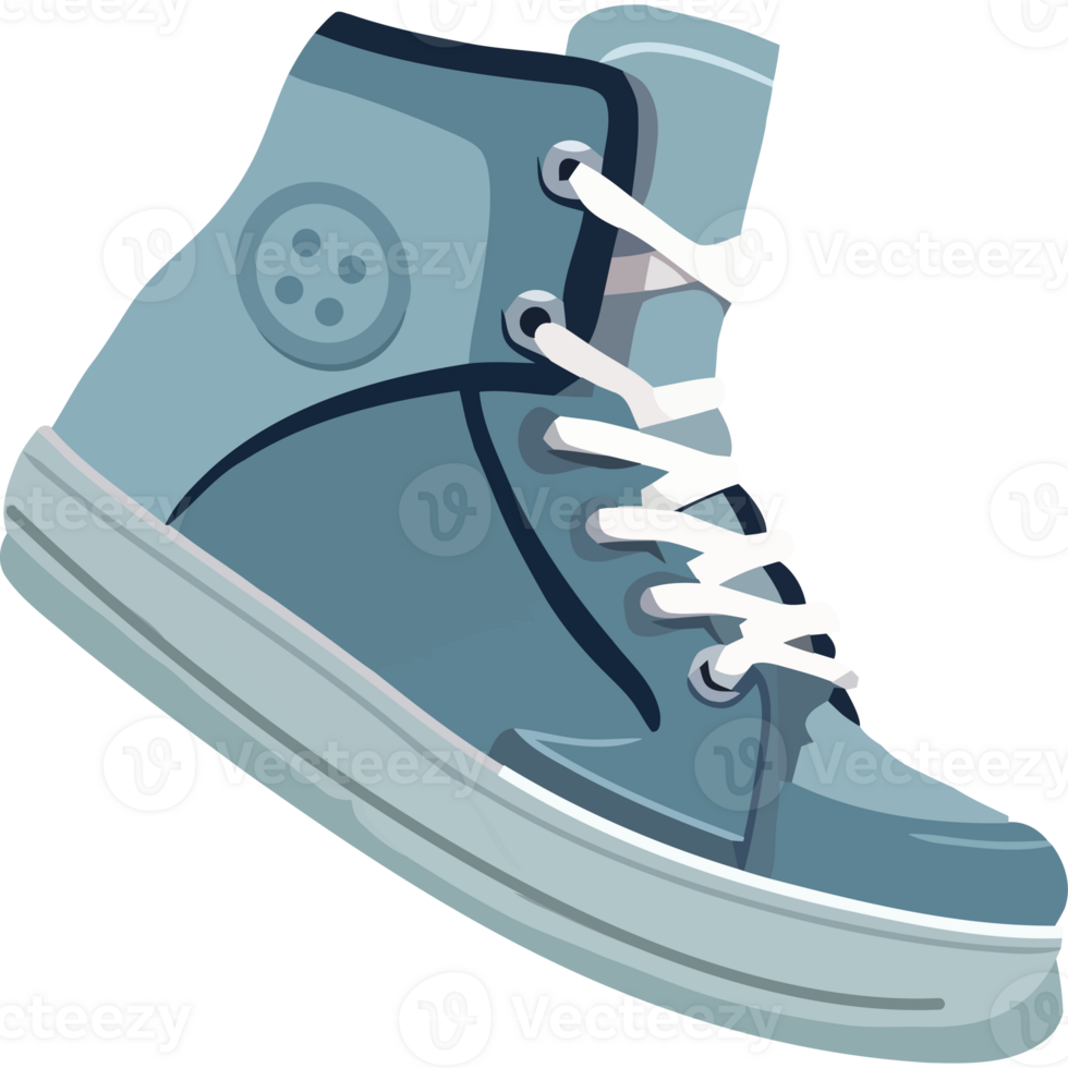 blue shoe sport icon isolated png