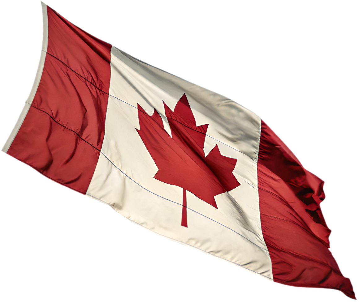 Festive Canadian flag clipart for Canada Day celebrations. . png