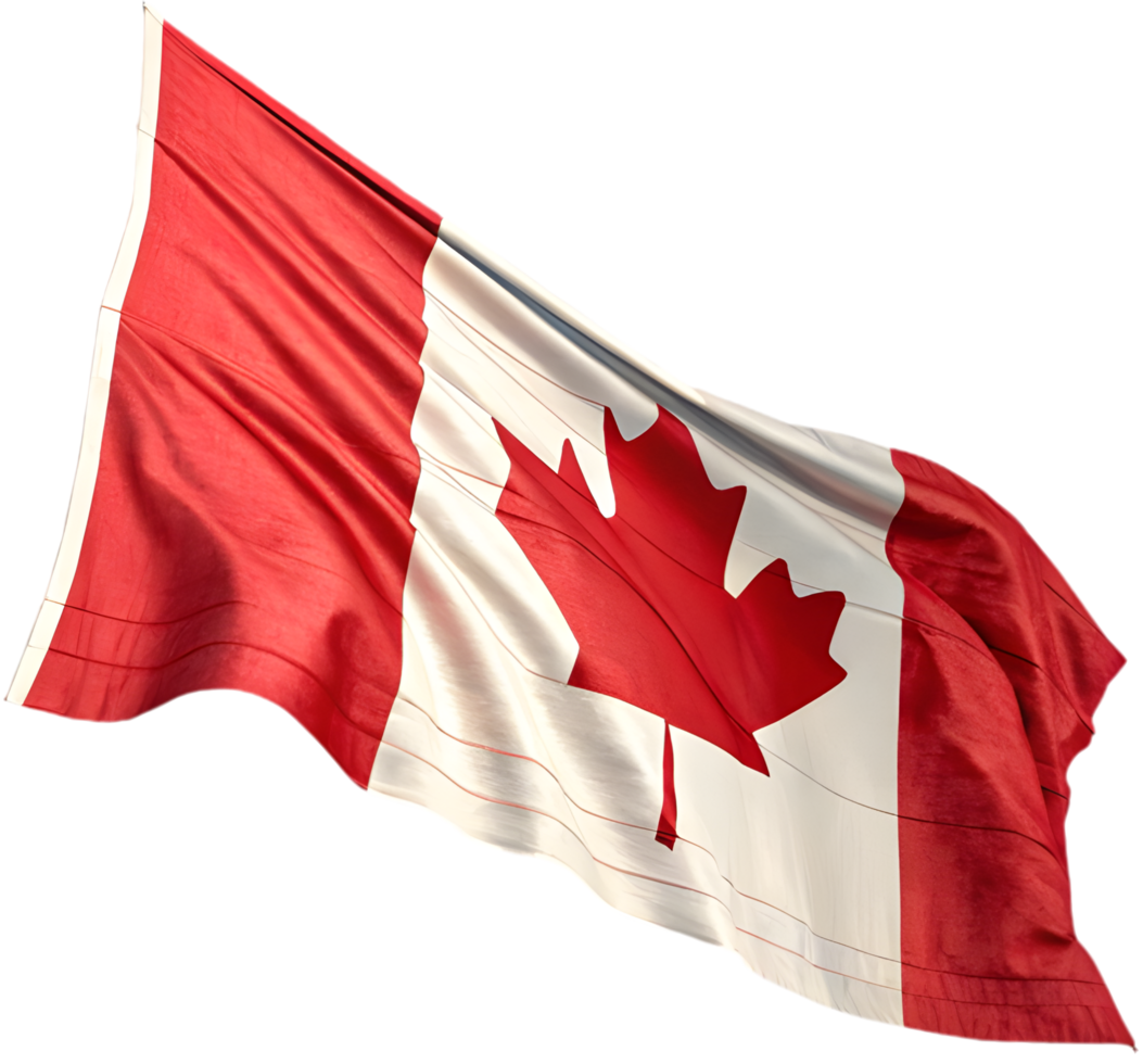 Classic Canada flag clipart for national celebration designs. . png