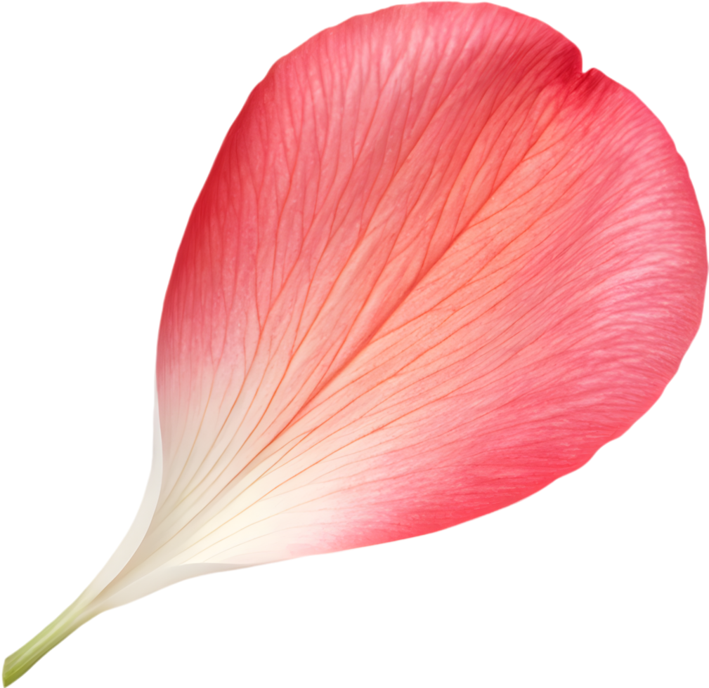 Nature-inspired cherry blossom petal clipart for decorative use. . png
