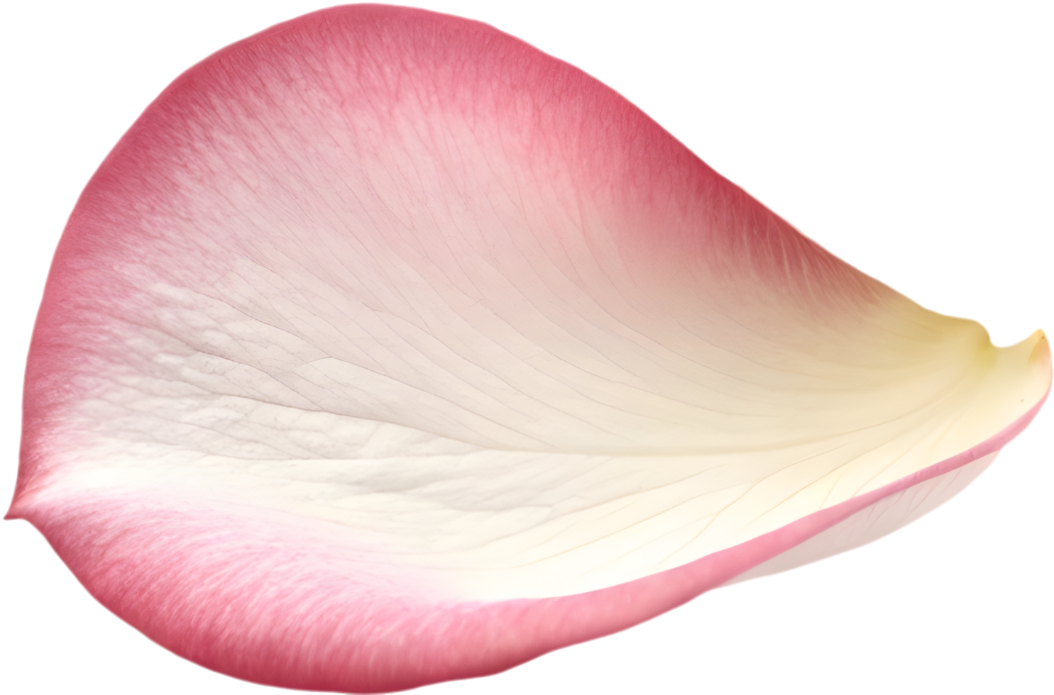 Elegant Isolated Rose Petal Art Image. . png