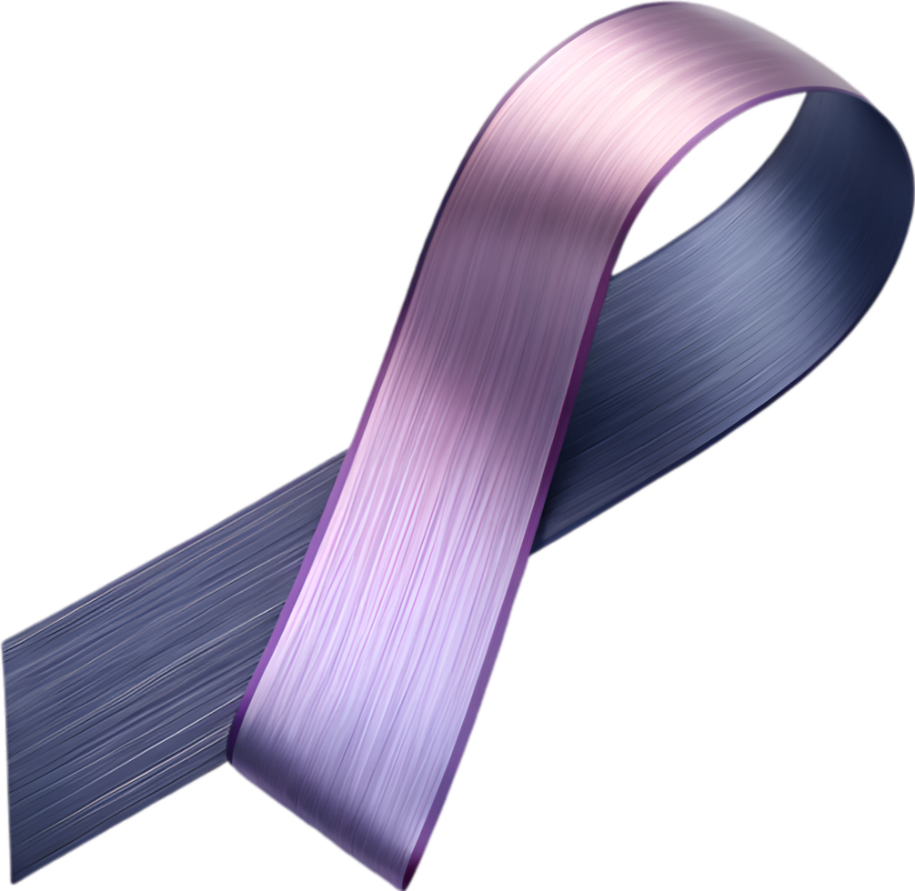 Ribbon with elegant and decorative bow for celebrations. . png