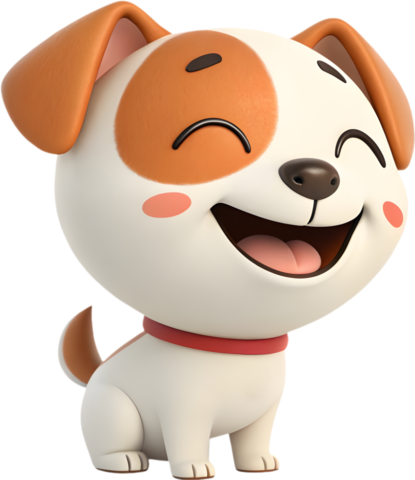 Fluffy and fun puppy clipart for use in digital arts, . png