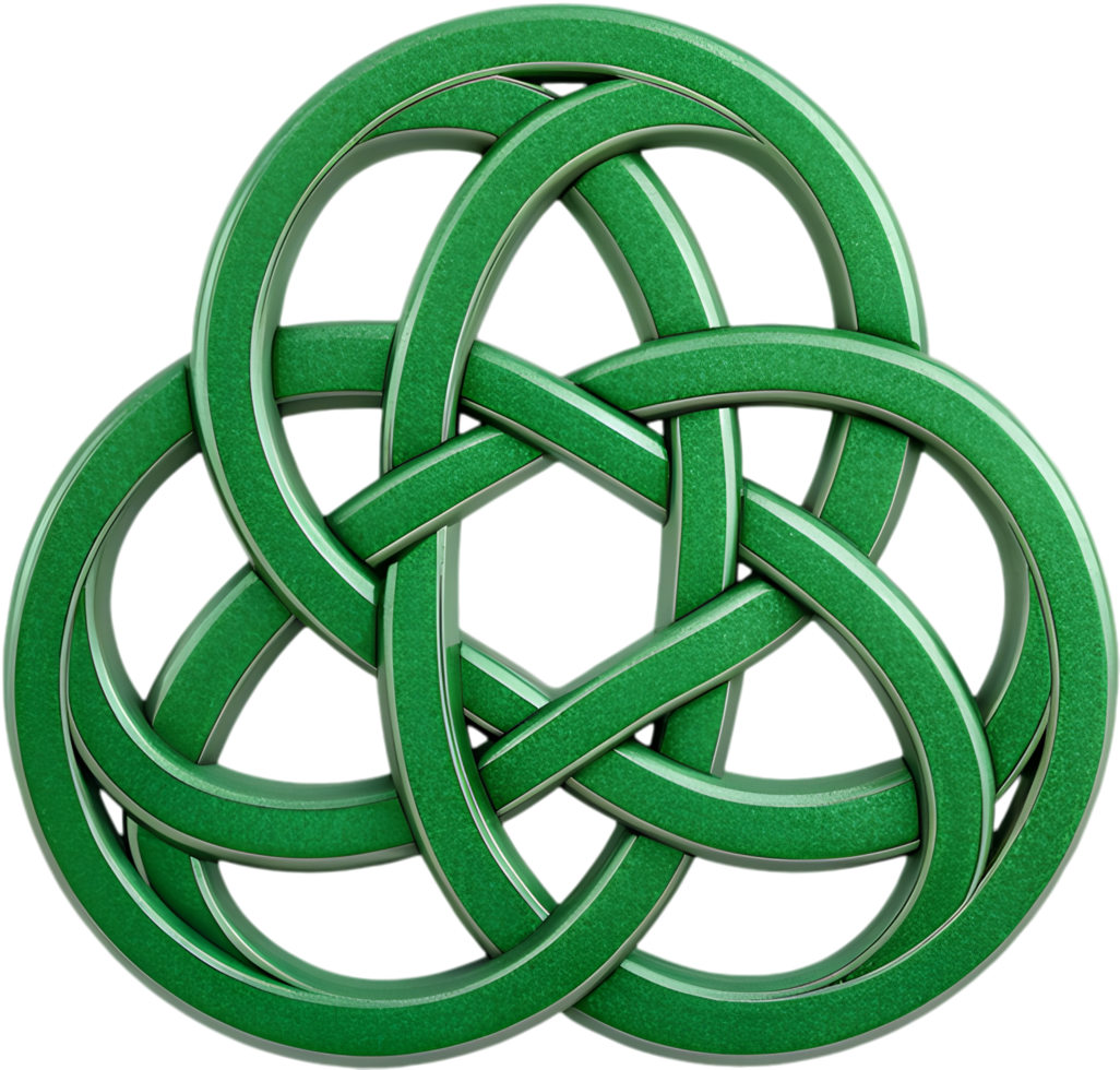 Stunning Saint Patricks festival logo featuring shamrocks and Irish heritage. . png