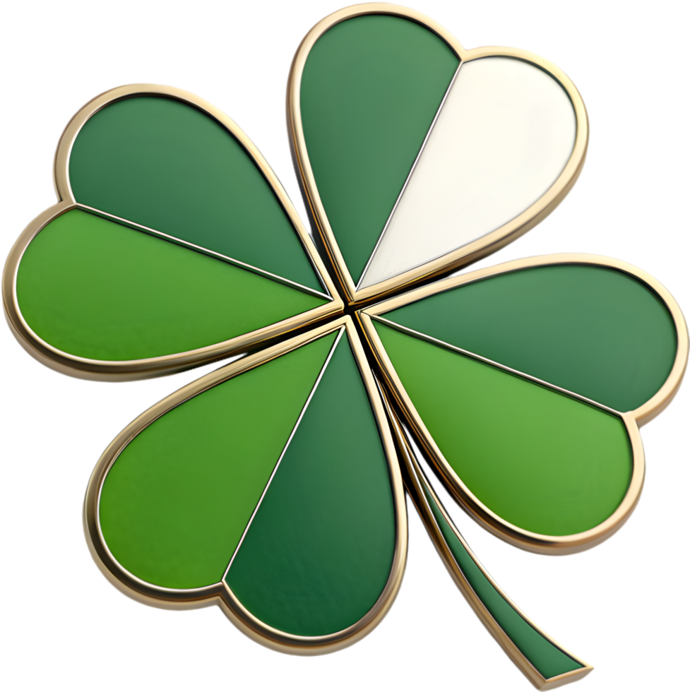 Beautiful Saint Patricks Day logo showcasing Irish culture and pride. . png