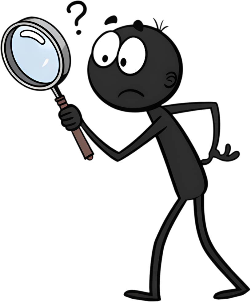Dynamic stick figure design showing playful action and funny gesture. . png