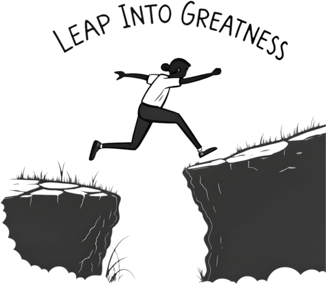 Colorful childlike quote illustration for motivation and joy. . png