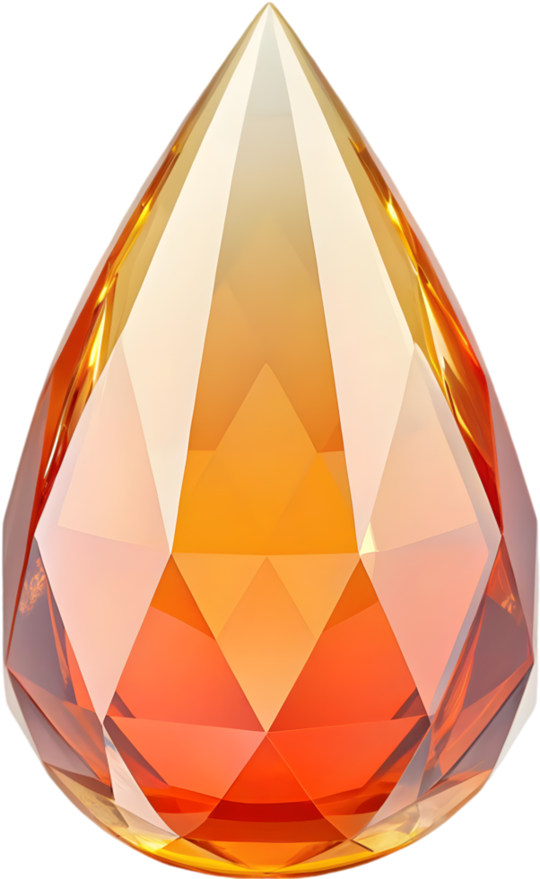 Sleek and Trendy Teardrop Clipart with Dynamic Color Transitions. . png