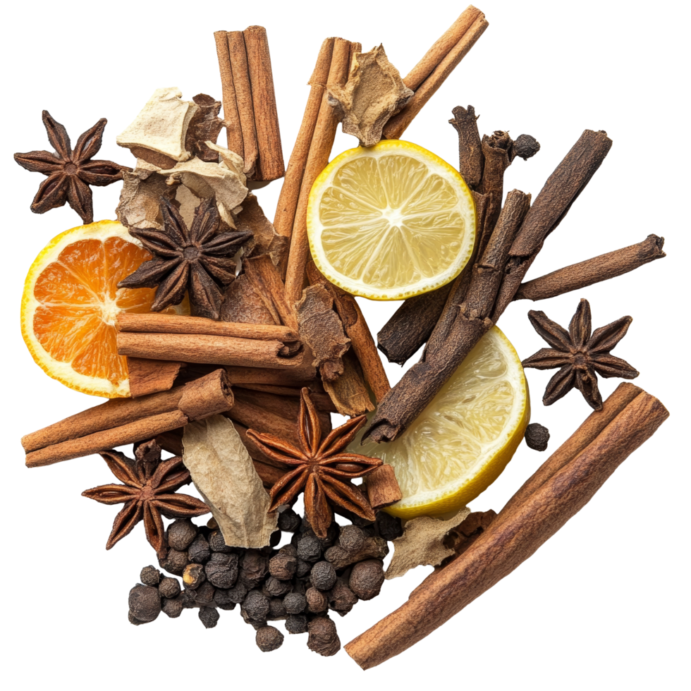 Dry Zanthoxylum limonella Alston spices displayed on a clean transparent background for culinary use and visual appeal, spices, Dry Zanthozylum limonella Alston on transparent background png