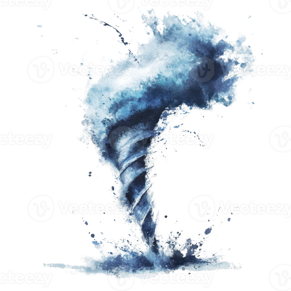 A swirling water vortex illustrating the power of natural phenomena. png
