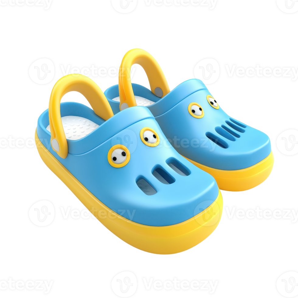 Colorful children's shoes perfect for fun and playful summer activities. png