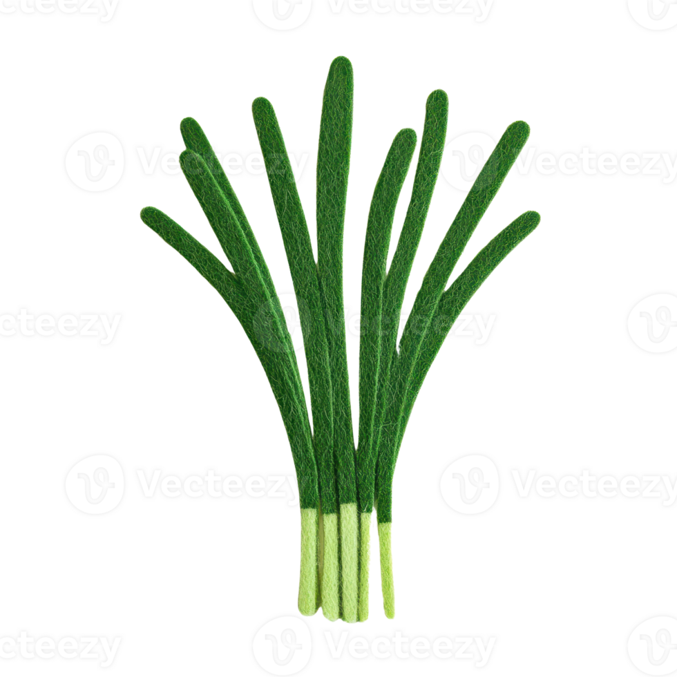 Fresh green onion bunch ready for culinary use, adding flavor and color to dishes. png