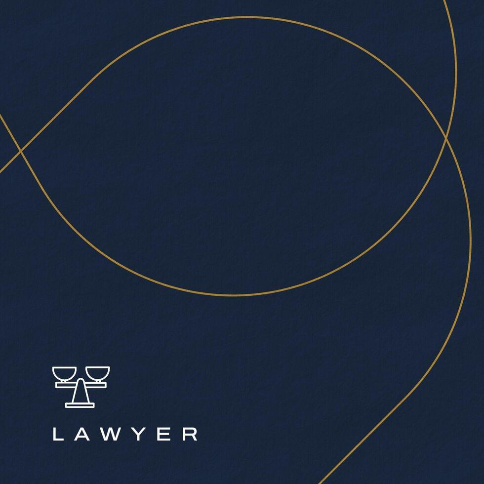 Lawyer Business Name Card template