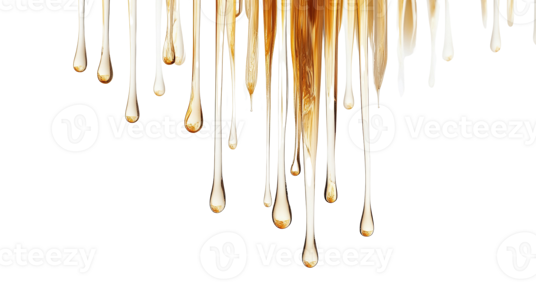 Golden Liquid Dripping Downwards Against transparentBackground png