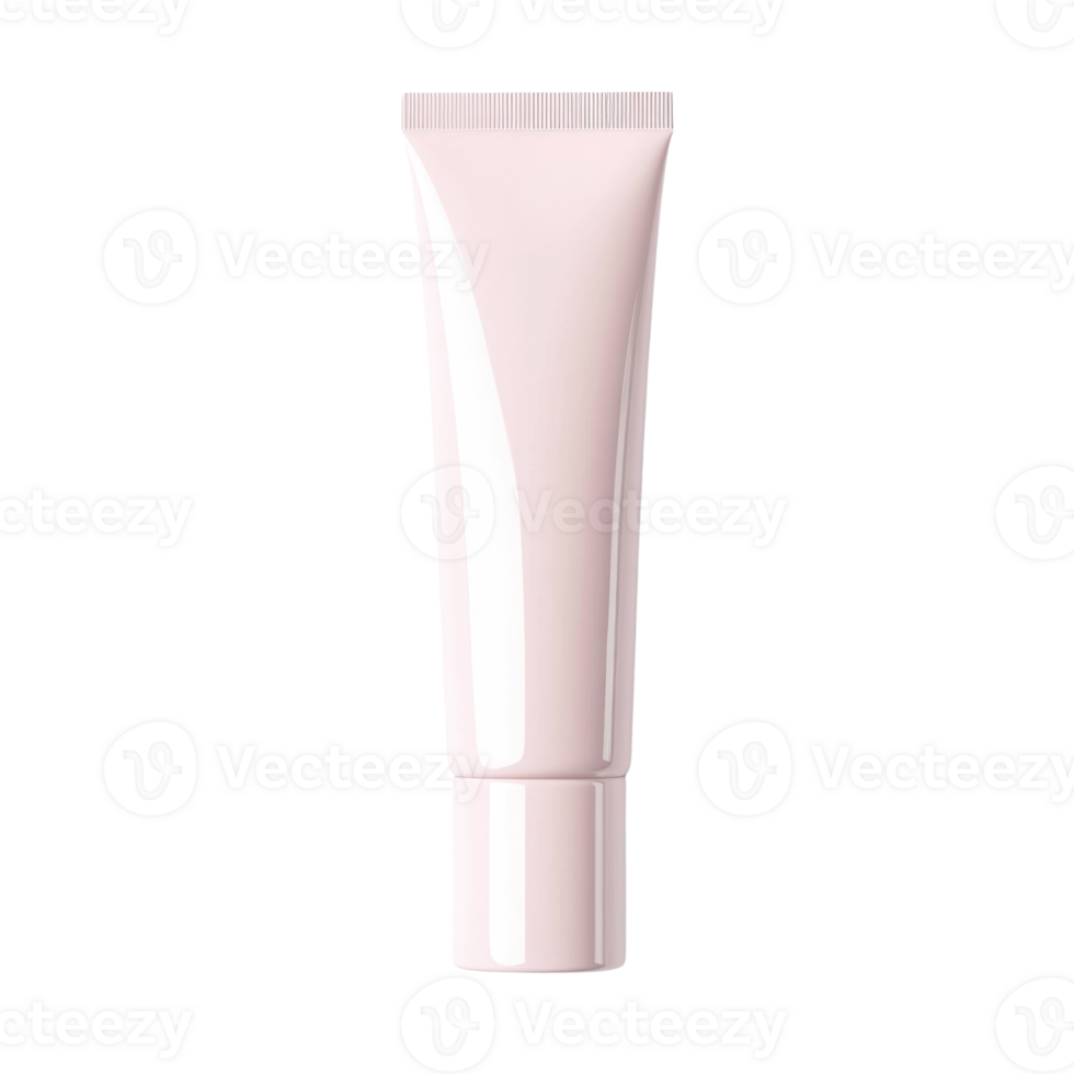 Pink Tube Of Cosmetic Cream Product Packaging png