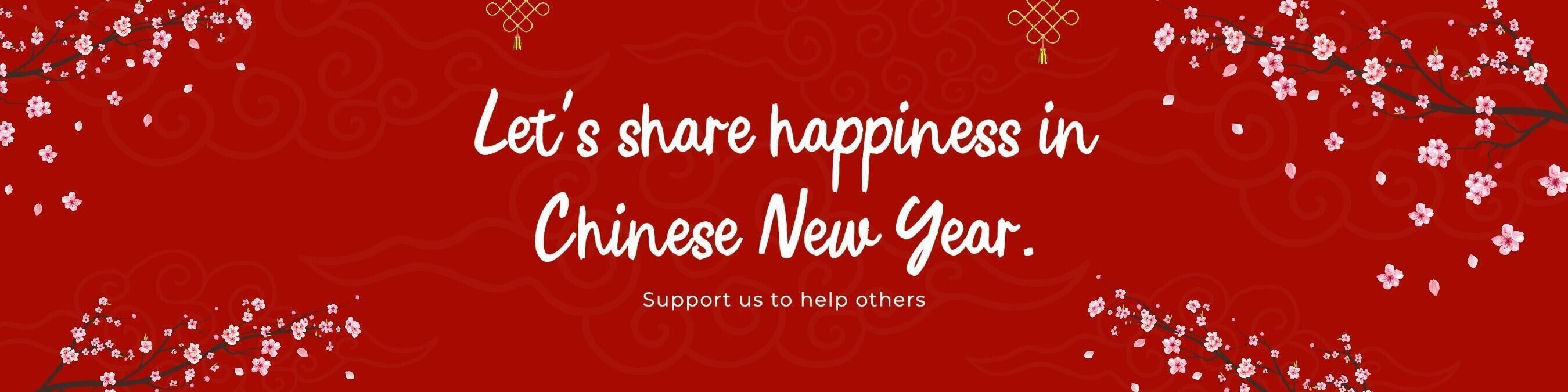 LinkedIn Cover - Chinese New Year Company Page Discount template