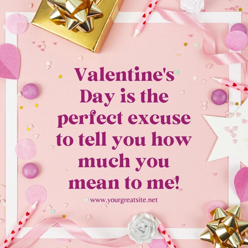 Valentines Season Greeting Instagram Post template