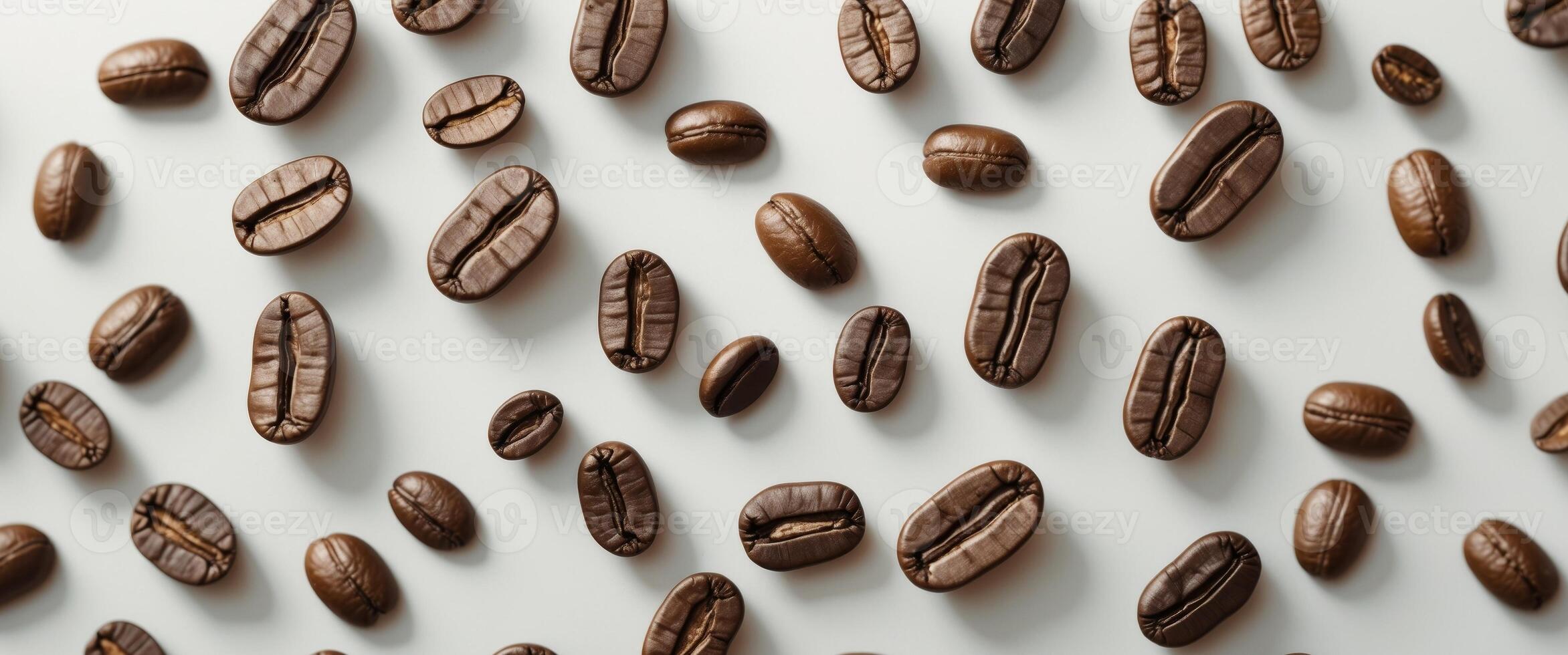 coffee beans texture , copy space concept for wallpaper or background. photo