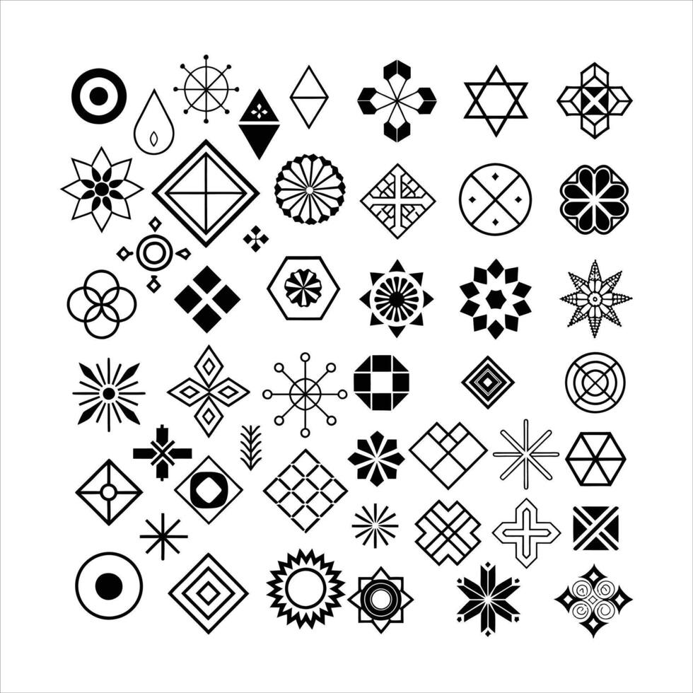 abstract geometric Design Element. 55541480 Vector Art at Vecteezy