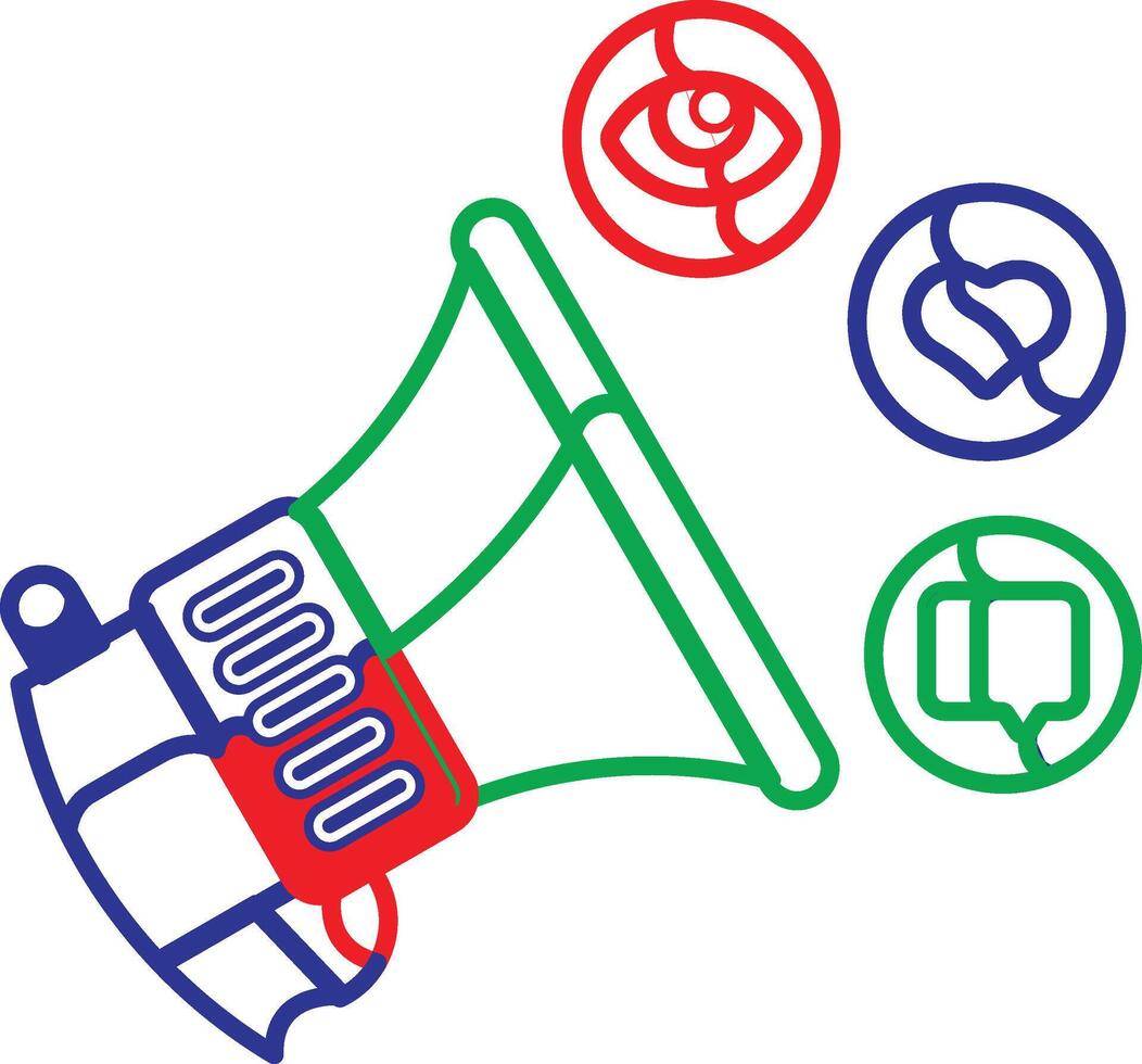 Announcement Icon editable file vector