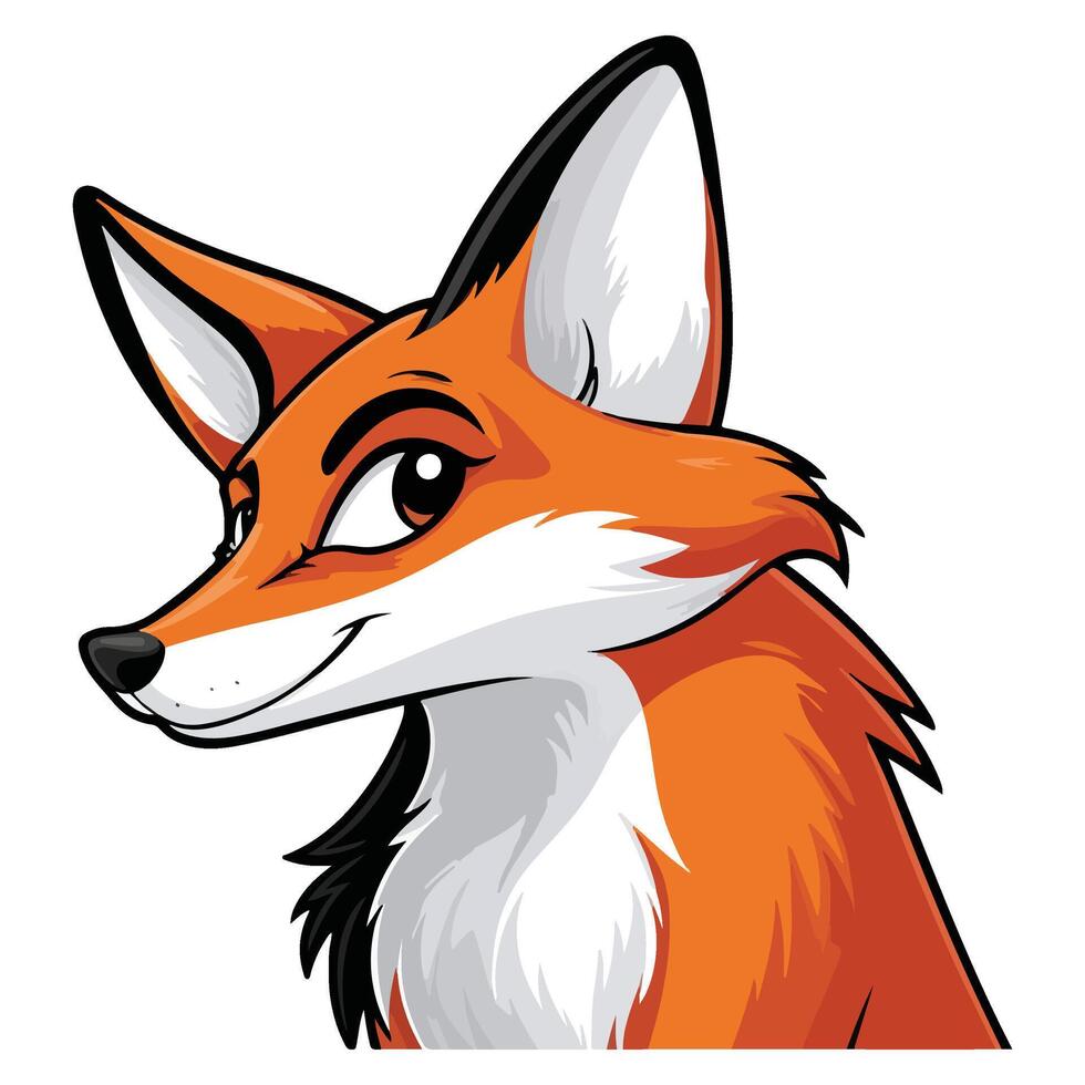 The Perfect Fox for a Sophisticated Logo vector