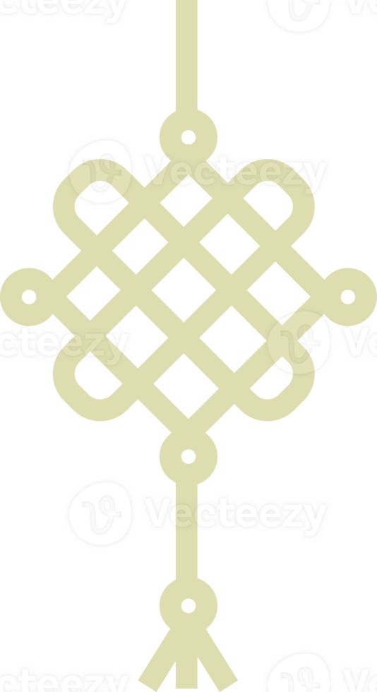green Chinese knot png