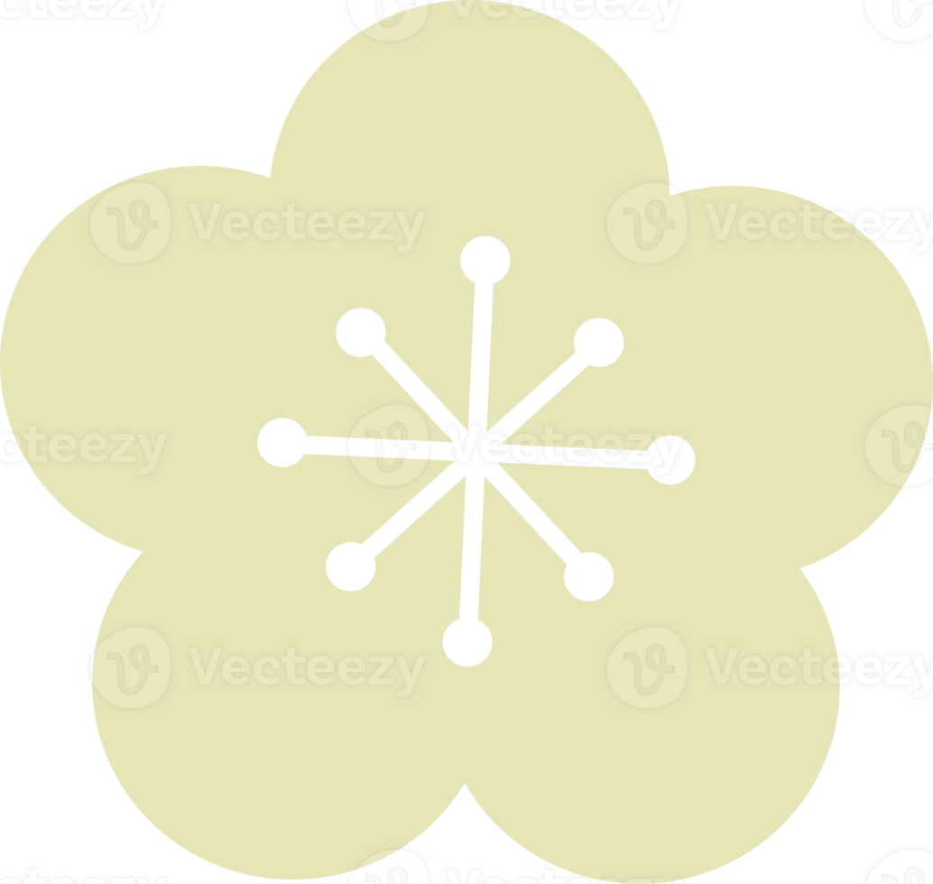 green plum blossom png