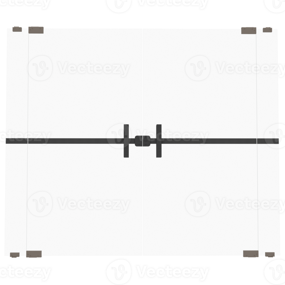 A large gray box with two handles on it png