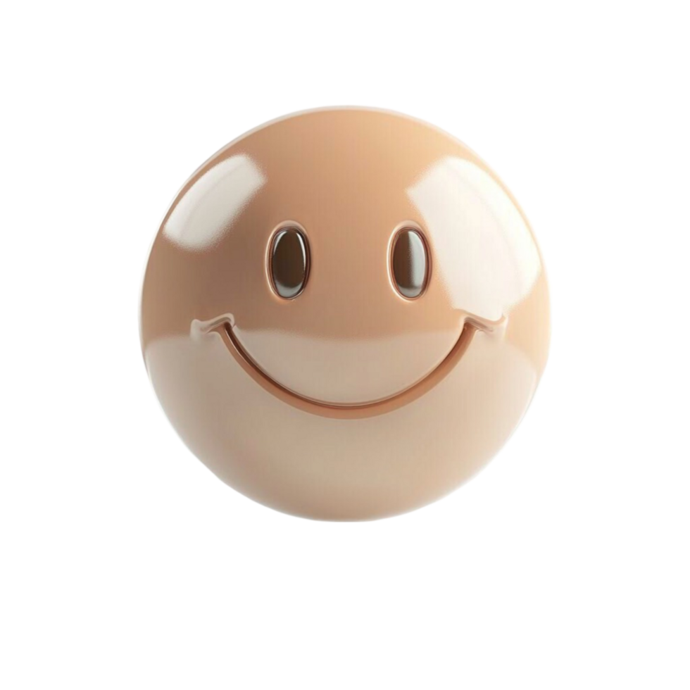 Smiley Face on Transparent Background png