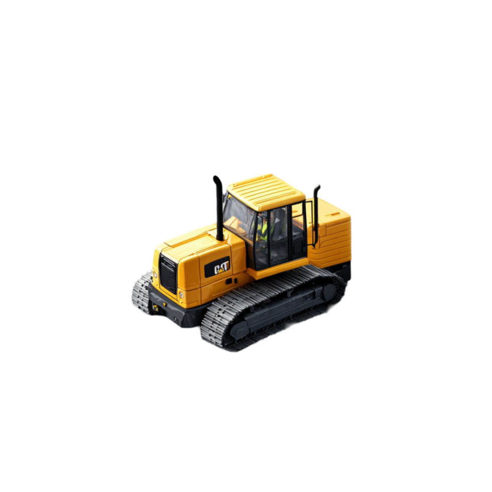 Mini Yellow Bulldozer Toy for Kids Construction png