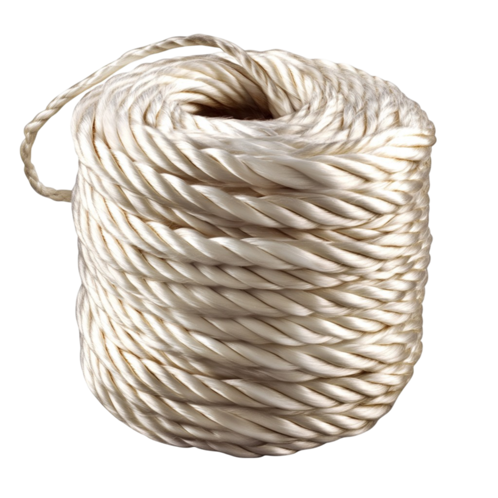 Beige Twine Close-Up for Crafting and Wrapping png