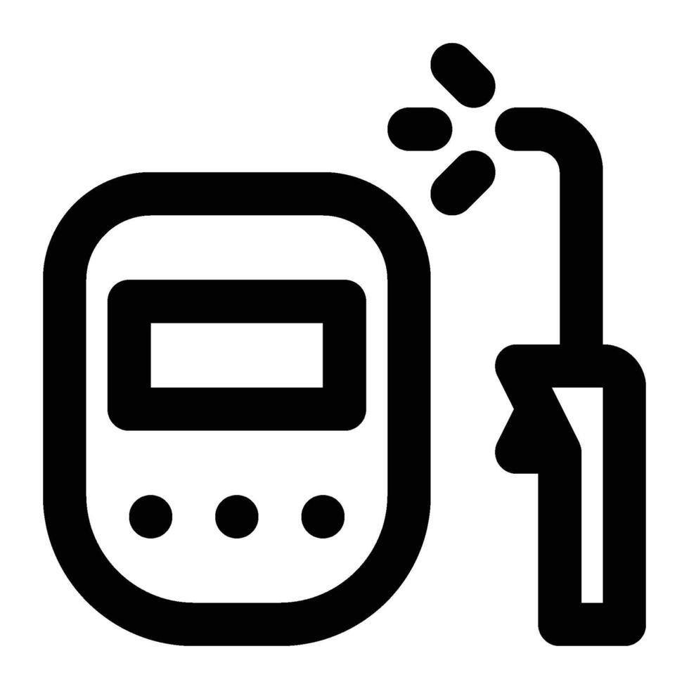 Welder Outline Icon vector
