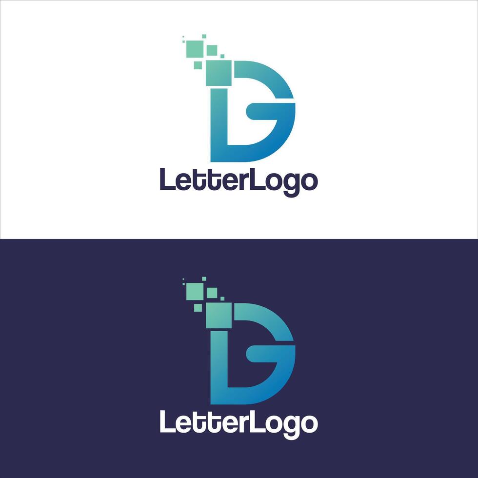 DG letter gadget logo design vector