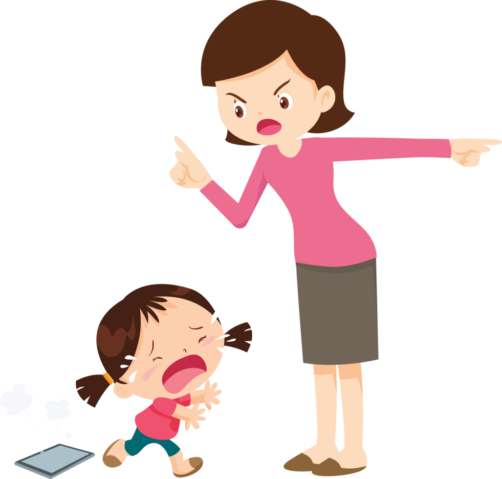 Girl cries nonstop after parents confiscate her phone png