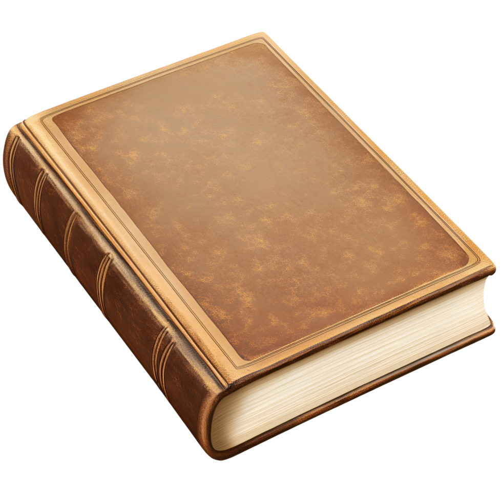 old book on a transparent background png