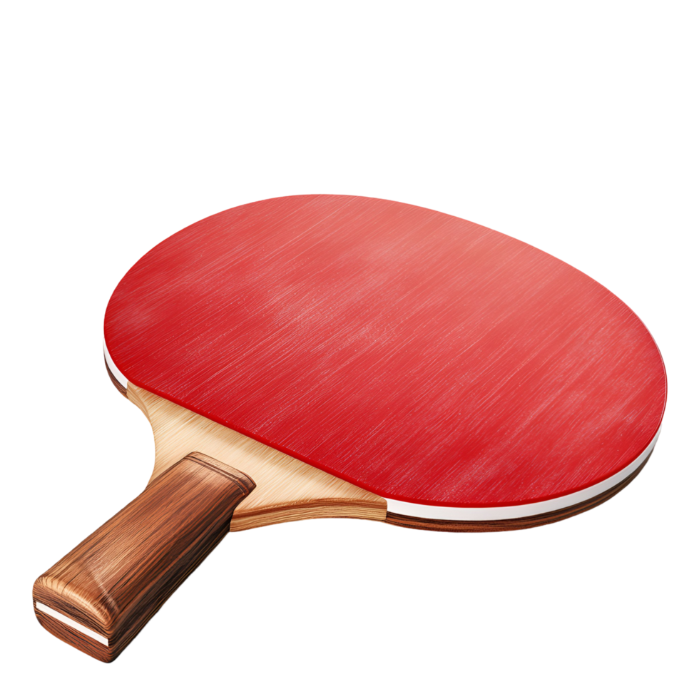 table tennis racket on transparent background. png
