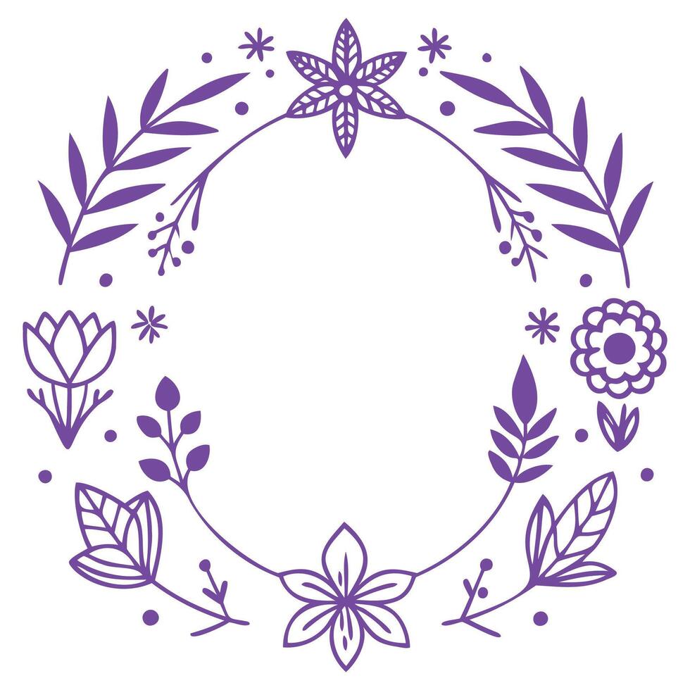 graceful floral frames and ornamental dividers for projects for ghraphic vector