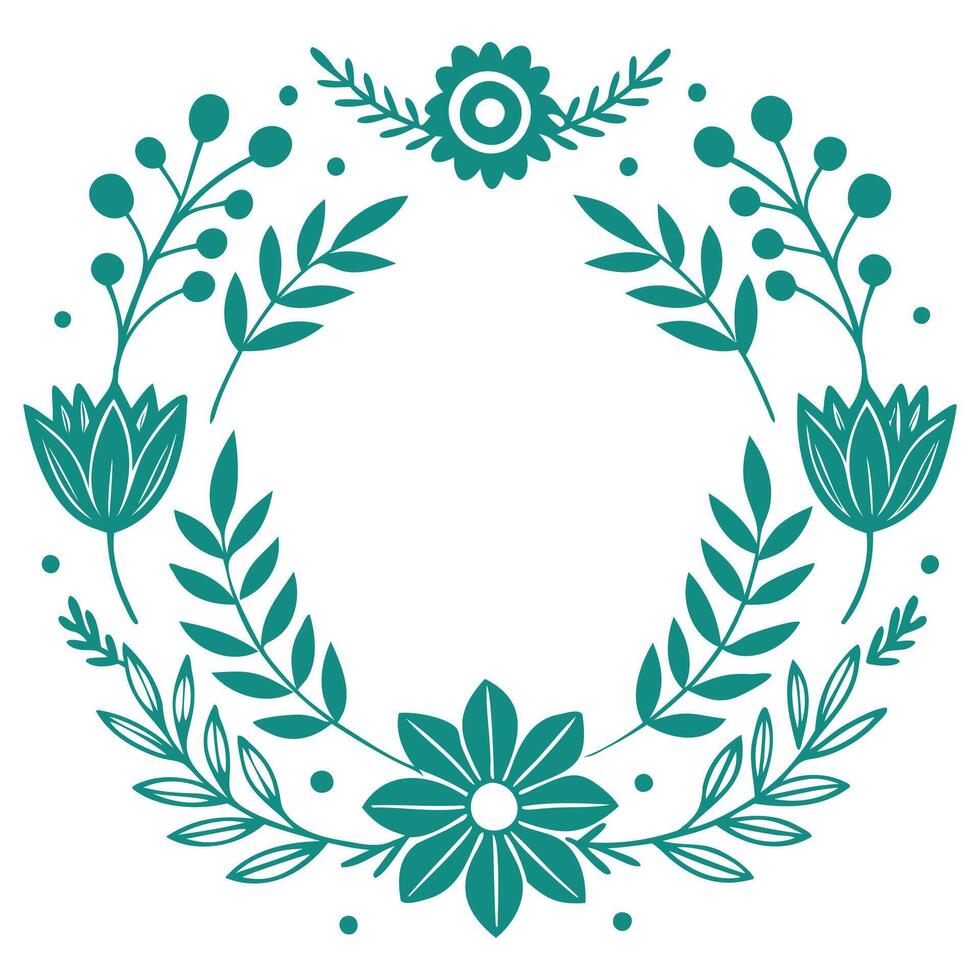 graceful floral frames and ornamental dividers for projects vector