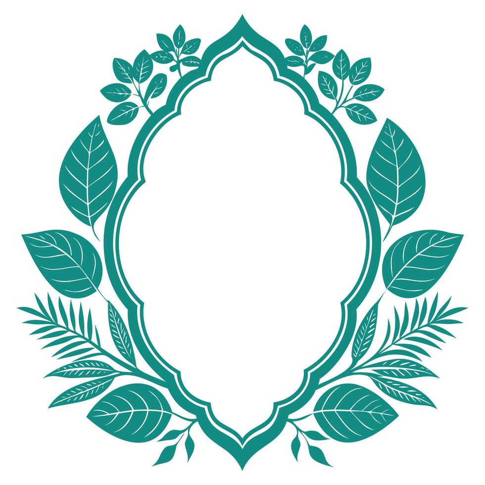 elegant vintage style botanical illustrations with floral dividers and leaf clusters vector