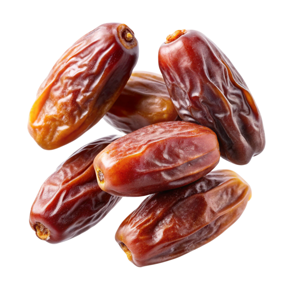 Suspended date fruits captured with perfect detail png