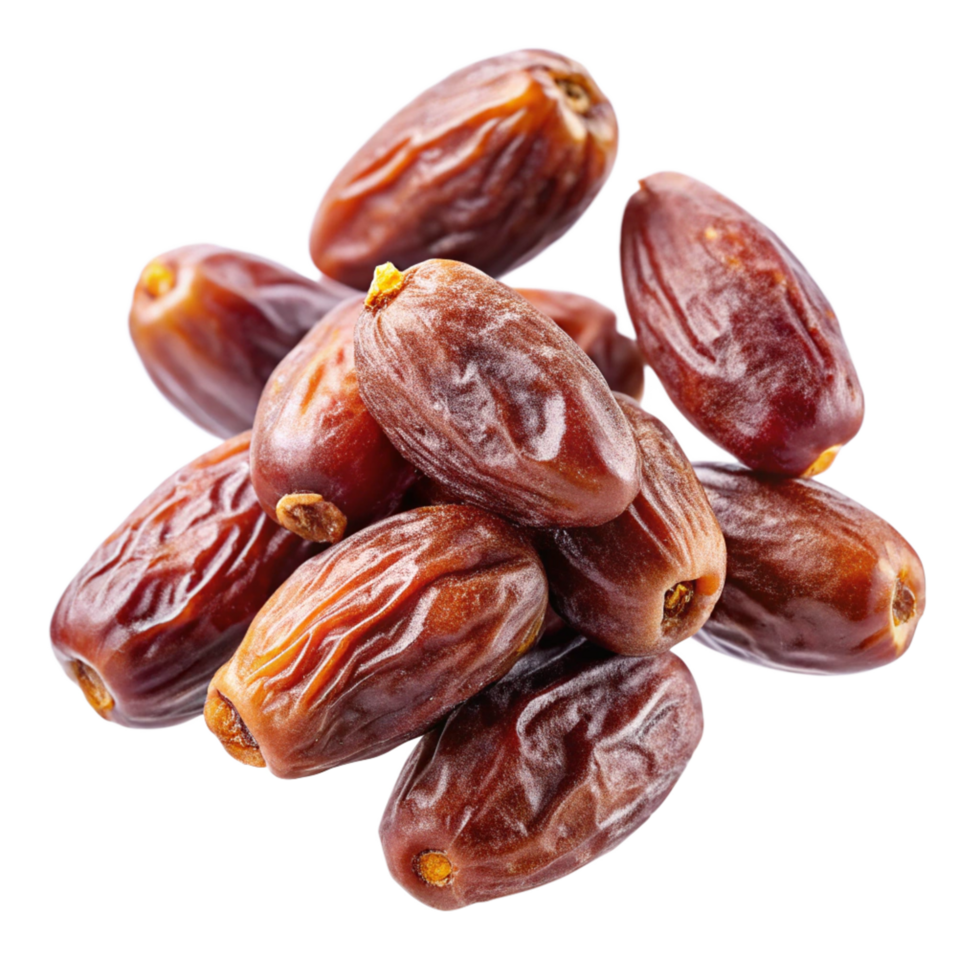 Floating date fruits creating an elegant pattern png