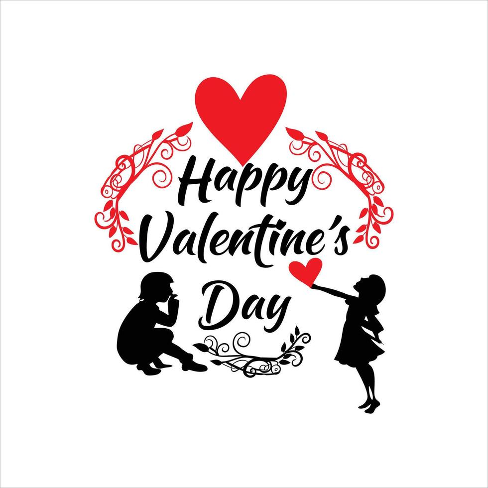 alentines Day Typography for Special Love Notes vector