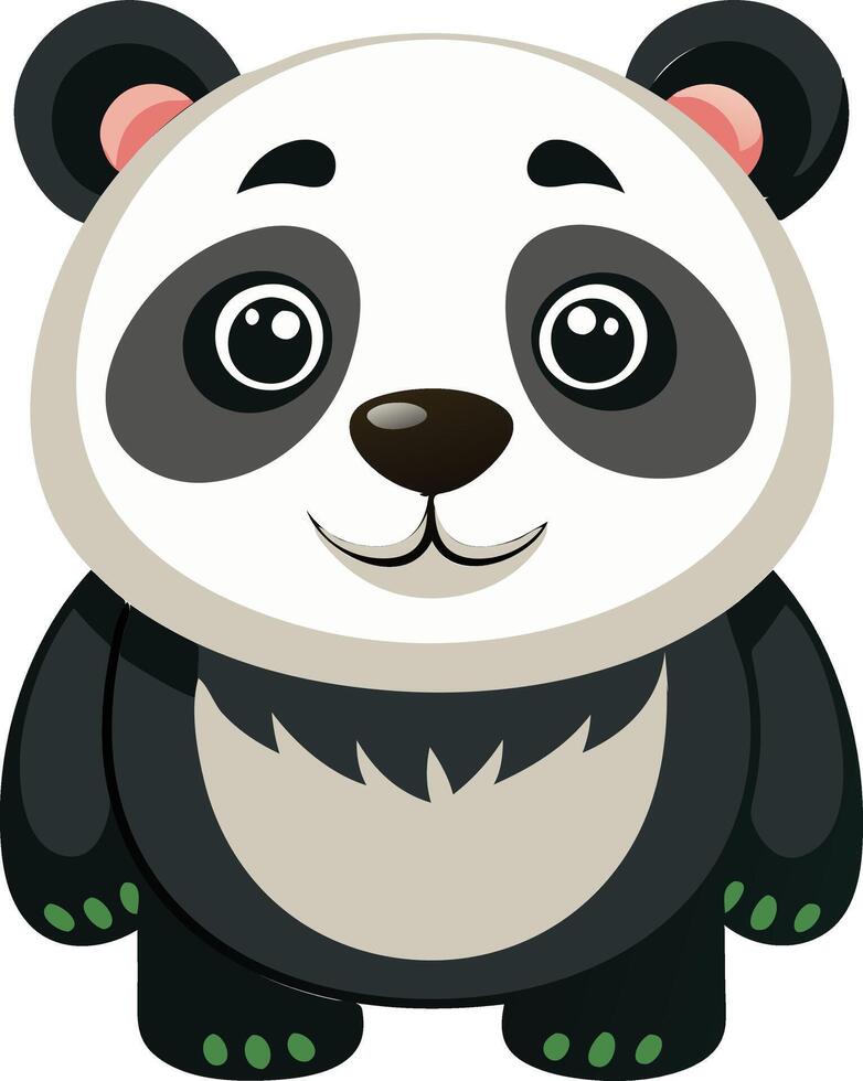 Adorable Panda Available on EPS File vector