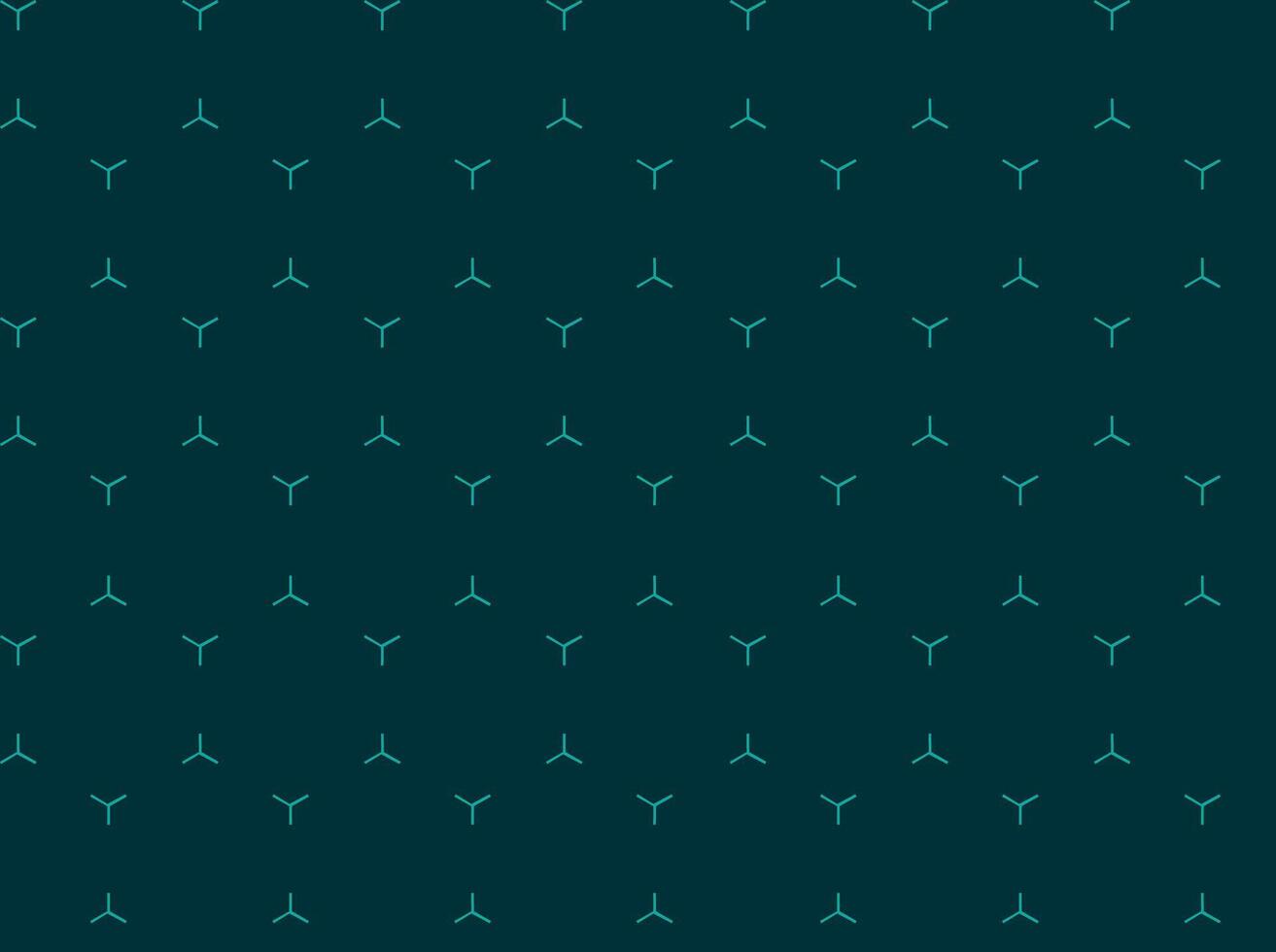Minimalistic green abstract seamless pattern with geometric elements, suitable for backgrounds, wallpapers, and branding vector