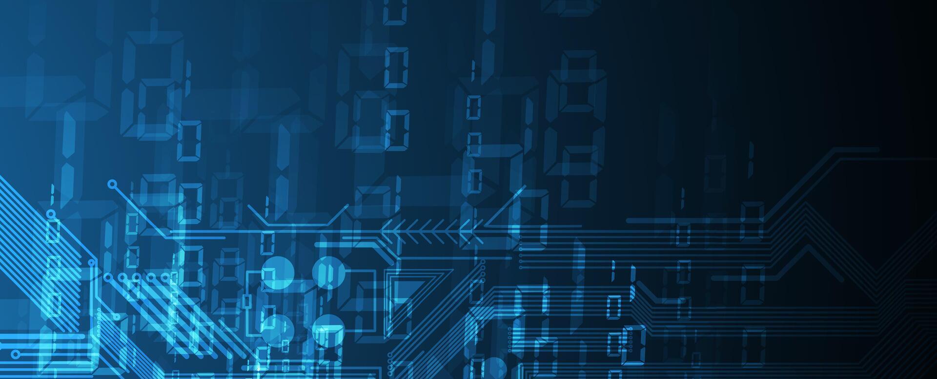 The Digital Frontier Big Data in a Connected World vector