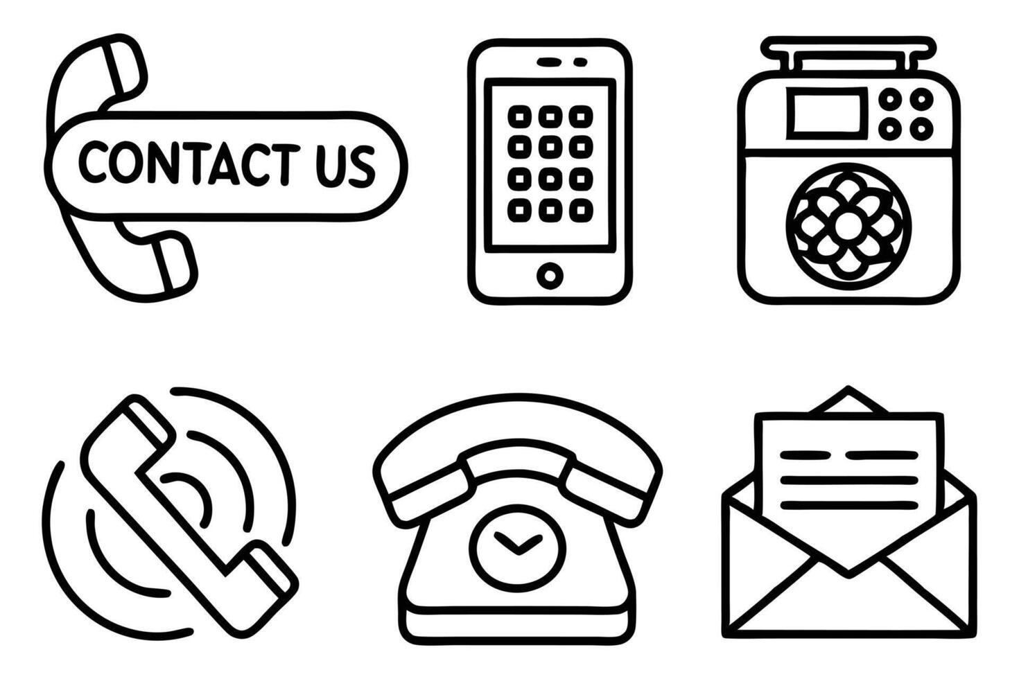 Communication and Support Icons vector